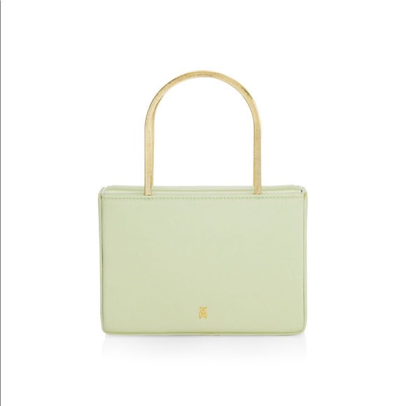 Amina Muaddi Henson Satin Bag - Picture 7 of 9